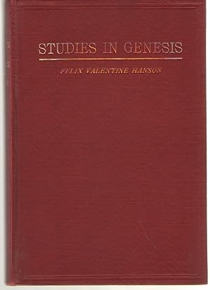 Seller image for Studies in Genesis for sale by Dan Glaeser Books