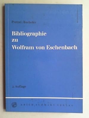 Seller image for Bibliographie zu Wolfram von Eschenbach. 2., stark erweiterte Auflage. for sale by Antiquariat Sander