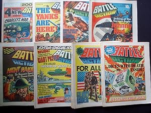 SCARCE AND COLLECTABLE COMICS! BATTLE ACTION 1979 ISSUES! 6th JANUARY 1979 TO 22nd DECEMBER 1979