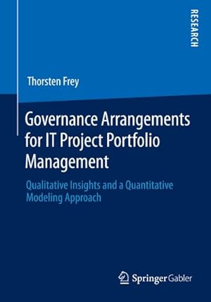 Immagine del venditore per Governance Arrangements for IT Project Portfolio Management : Qualitative Insights and a Quantitative Modeling Approach venduto da AHA-BUCH GmbH