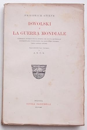 Iswolski e la Guerra Mondiale.