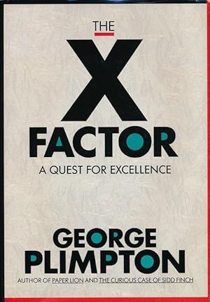 Bild des Verkufers fr The X Factor zum Verkauf von Good Books In The Woods