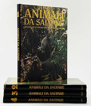 Animali da salvare 4 volumi Grande enciclopedia diretta da Fulco Pratesi