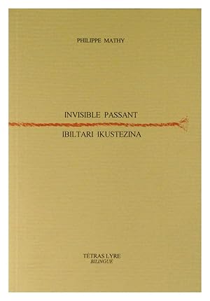 Image du vendeur pour Invisible passant Ibiltari ikustezina mis en vente par FABRISLIBRIS