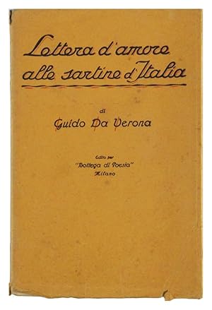 Lettera d'amore alle sartine d'Italia