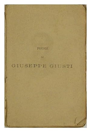 Poesie di Giuseppe Giusti