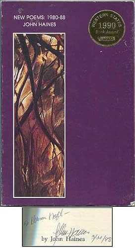 Seller image for New Poems: 1980-88 for sale by Between the Covers-Rare Books, Inc. ABAA