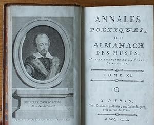 Annales poétiques ou Almanach des muses - Depuis l'origine de la poésie Françoise - Tome XI et XII