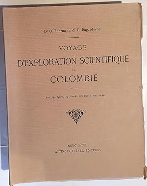 Bild des Verkufers fr Voyage d' exploration scientifique en Colombie. zum Verkauf von Antiquariat A. Wempe