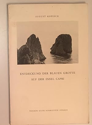 Seller image for Entdeckung der Blauen Grotte auf der Insel Capri. for sale by Antiquariat A. Wempe