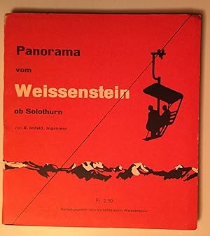 Imagen del vendedor de Panorama vom Weissenstein ob Solothurn. a la venta por Antiquariat A. Wempe