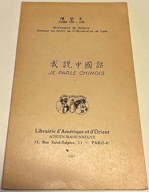 Je parle chinois.