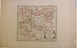(Karte) Des Herzogthums Würtemberg westsüdlicher Aemter mit der freyen Reichsstadt Reutlingen. Nr...