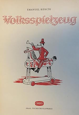 Bild des Verkufers fr Volksspielzeug. zum Verkauf von Antiquariat A. Wempe