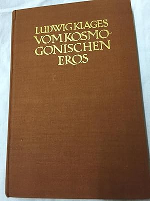 Vom kosmogonischen Eros.