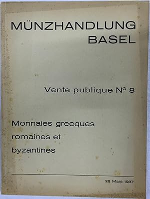 Münzhandlung Basel. Vente au publique No. 8. Monnaies grecques, romaines et byzantines. ( Katalog )