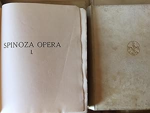 Image du vendeur pour Opera. 4 vols. Im Auftrag der Heidelberger Akademie der Wissenschaften. Hrsgg. von Carl Gebhardt. mis en vente par Antiquariat A. Wempe