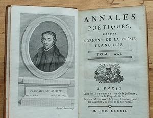 Annales poétiques ou Almanach des muses - Depuis l'origine de la poésie Françoise - Tome XXI et XXII