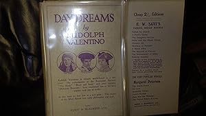 Seller image for Day Dreams ( Poems ) DayDreams In RARE Purple & White DustJacket of with 3 Headshots of Rudolph Valentino from The Sheik, Blood & Sand & Monsieur Beaucaire, Poetry and philosophical musings from Valentino, for sale by Bluff Park Rare Books