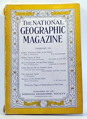 Imagen del vendedor de National Geographic Magazine, Volume 79 Number 2 (February 1941) a la venta por Cat's Cradle Books