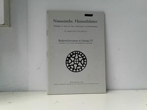 Nassauische Heimatblätter. 1956, Heft II.