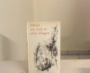 Seller image for Schlft ein Lied in allen Dingen. Gedichte und Balladen. for sale by Zellibooks. Zentrallager Delbrck