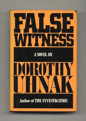 Bild des Verkufers fr False Witness - 1st Edition/1st Printing zum Verkauf von Books Tell You Why  -  ABAA/ILAB