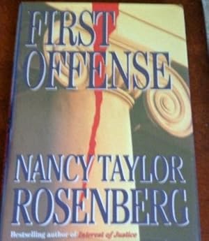 Immagine del venditore per First Offense venduto da Canford Book Corral