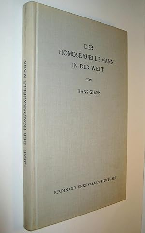 Immagine del venditore per Der Homosexuelle Mann in der Welt. venduto da Le Chemin des philosophes