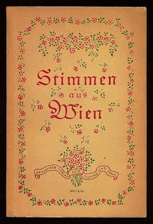 Stimmen aus Wien : Eine Sammlung von Erzählungen und Gedichten Wiener Dichter.