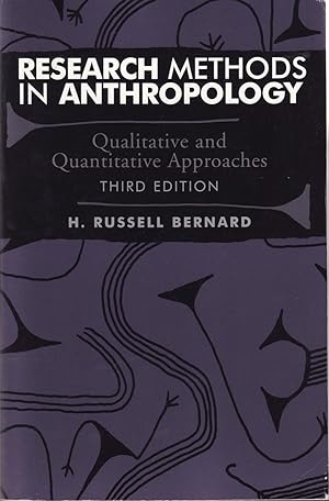 Imagen del vendedor de Research Methods in Anthropology: Qualitative and Quantitative Approaches a la venta por The Book Collector, Inc. ABAA, ILAB