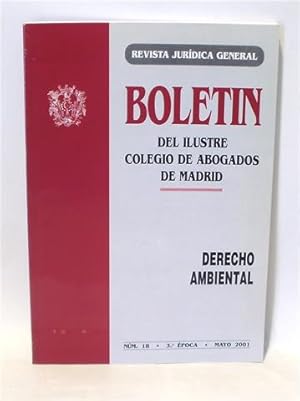 Imagen del vendedor de DERECHO AMBIENTAL - No. 18 - Mayo 2001 - 3a. poca a la venta por Librera Torres-Espinosa