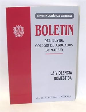 Imagen del vendedor de LA VIOLENCIA DOMSTICA - No. 21 - Mayo 2002 - 3a poca a la venta por Librera Torres-Espinosa