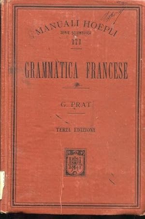 GRAMMATICA FRANCESE, Miano, Hoepli Ulrico, 1910