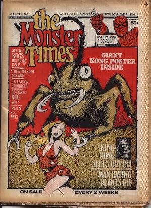 Seller image for Monster Times - Volume 1 One Number Three 3 - March 1, 1972 for sale by West Portal Books