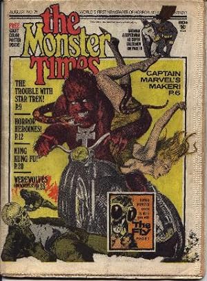 Seller image for Monster Times - Volume 1 One Number Twenty-Five 25 - August 1973 for sale by West Portal Books