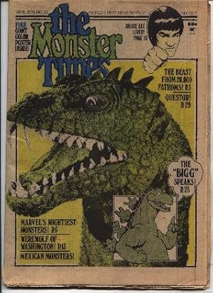 Seller image for Monster Times - Volume 1 One Number Thirty-Two 32 - April 1974 for sale by West Portal Books