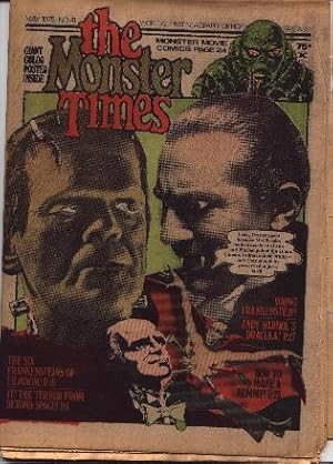 Seller image for Monster Times - Volume 1 One Number Forty-One 41 - May 1975 for sale by West Portal Books