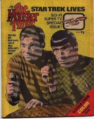 Seller image for Monster Times - Special Collectors Issue Number One 1 - Star Trek Lives! for sale by West Portal Books