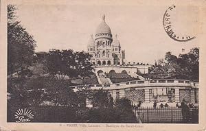 Carte postale : PARIS, Ville Lumière, Basilique du Sacré-Coeur