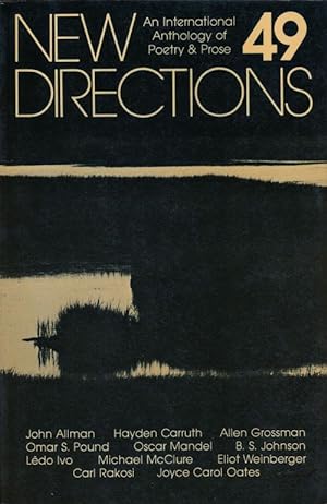 Imagen del vendedor de New Directions in Prose and Poetry, 49 a la venta por Good Books In The Woods