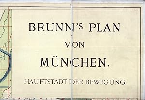 Brunn's Plan von München. Hauptstadt der Bewegung
