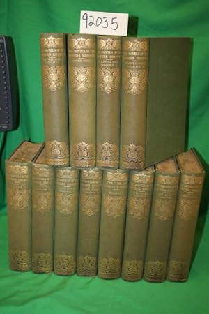 Image du vendeur pour The Novels of The Sisters Bronte ( 12 Volumes, Decorative Binding) mis en vente par Princeton Antiques Bookshop