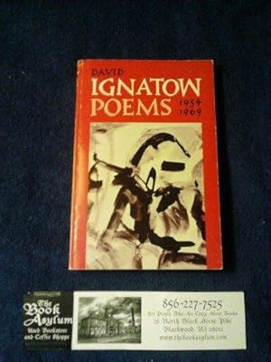 David Ignatow Poems, 1934-1969
