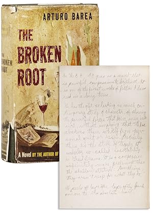 The Broken Root [Edmund Fuller's Advance Copy]