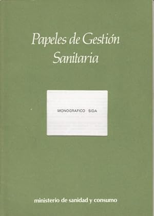 Imagen del vendedor de PAPELES DE GESTIN SANITARIA: MONOGRFICO SIDA a la venta por Librera Vobiscum