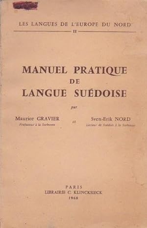 Seller image for MANUEL PRATIQUE DE LANGUE SUEDOISE -- for sale by Le Chat qui SouriS...