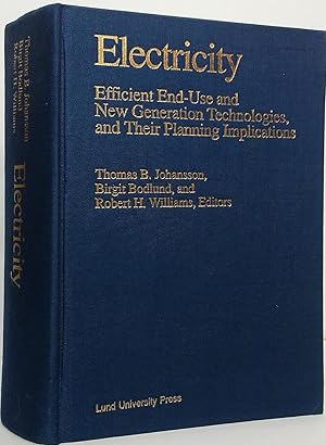 Bild des Verkufers fr Electricity: Efficient End-Use and New Generation Technologies, and Their Planning Implications zum Verkauf von Stephen Peterson, Bookseller