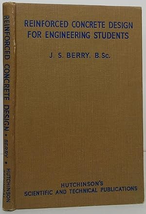 Immagine del venditore per Reinforced Concrete Design for Engineering Students venduto da Stephen Peterson, Bookseller