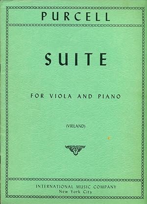 Seller image for PURCELL : SUITE FOR VIOLA AND PIANO (Int'l Music, #2564) for sale by 100POCKETS